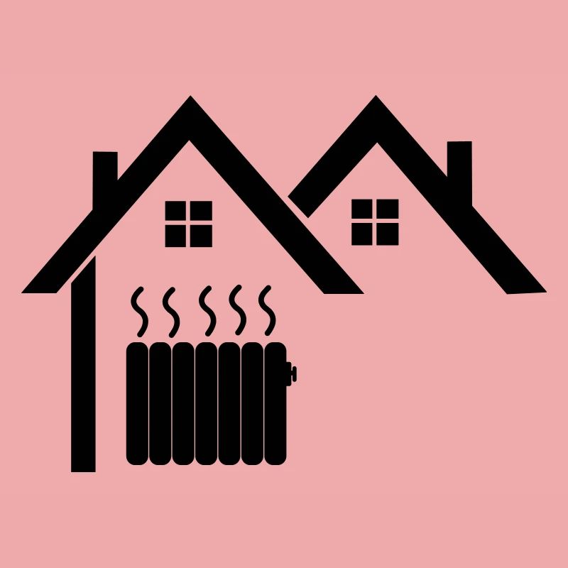 Chauffage de la maison chauffage central chauffage central logo
