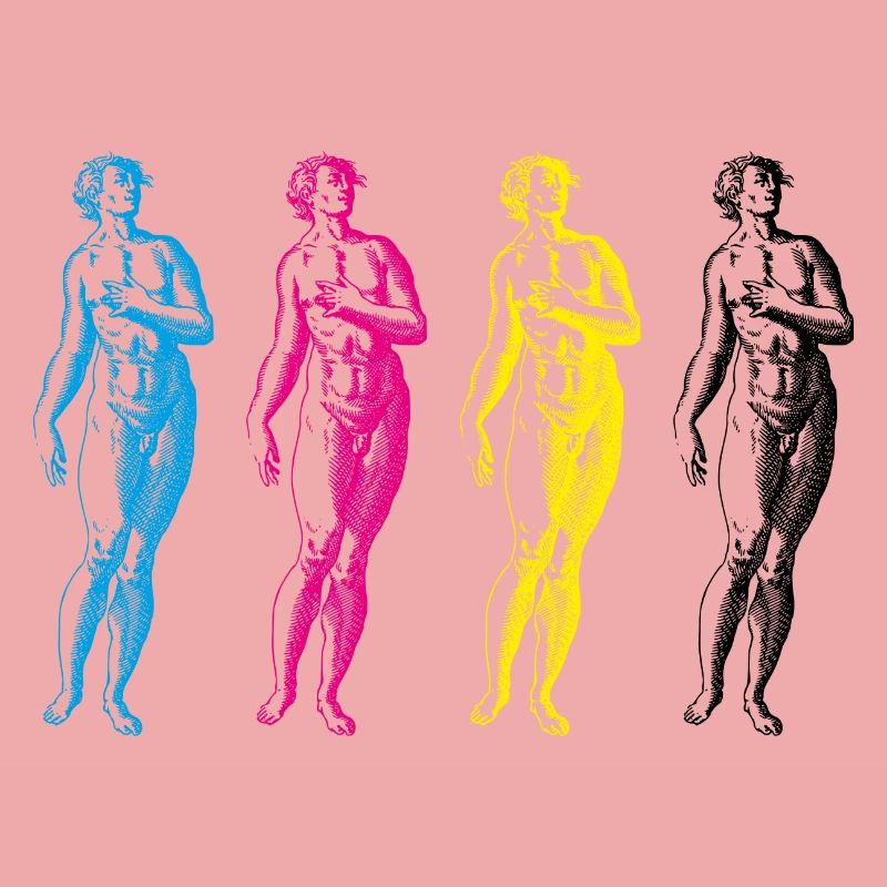 CMYK Statuen