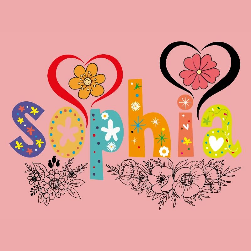 Personalized Sophia Name