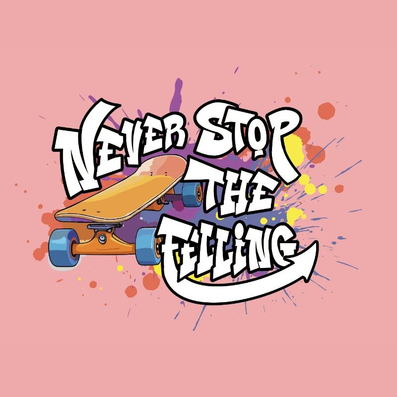 Skateboard Graffiti Motivation Design