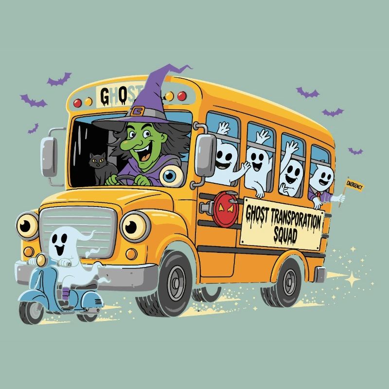 Spooky Bus Haunted Crew