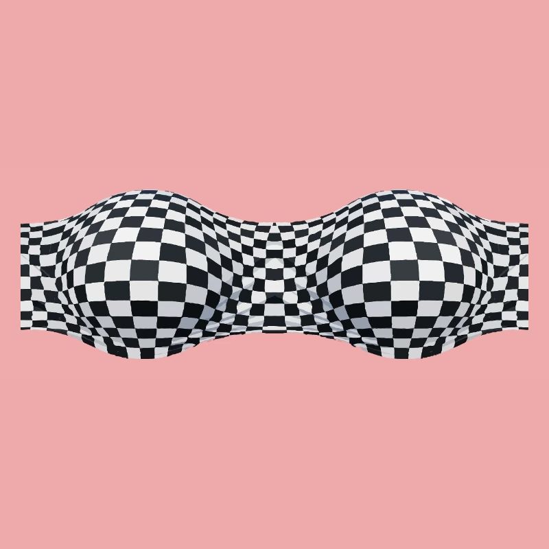 Folded Checkered Patterns
