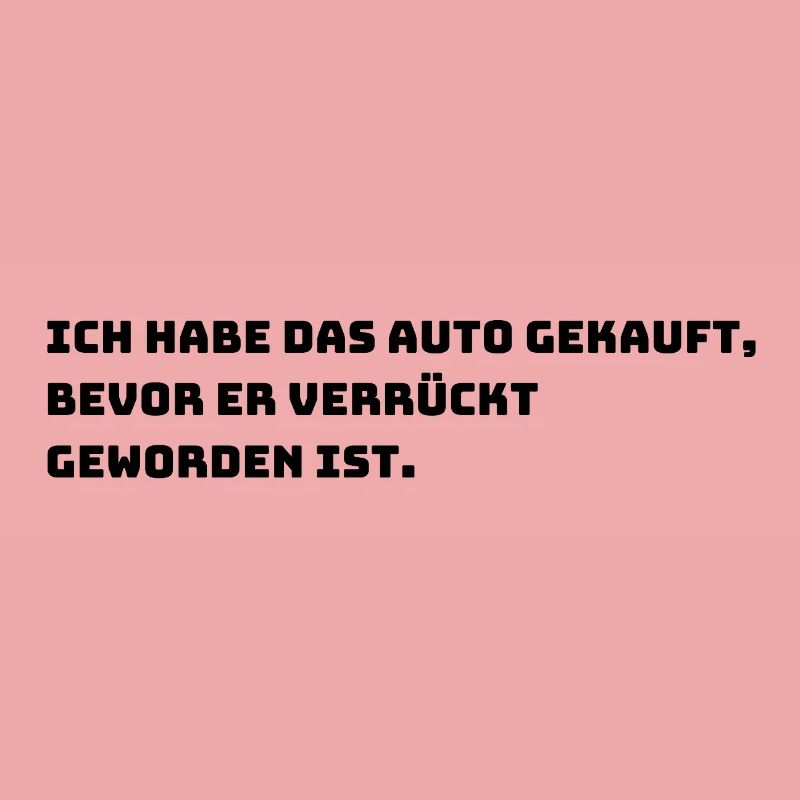 Lustiger E-Auto Aufkleber