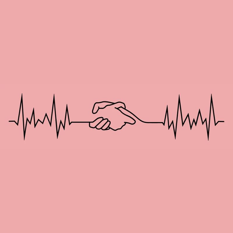 wave peace handshake