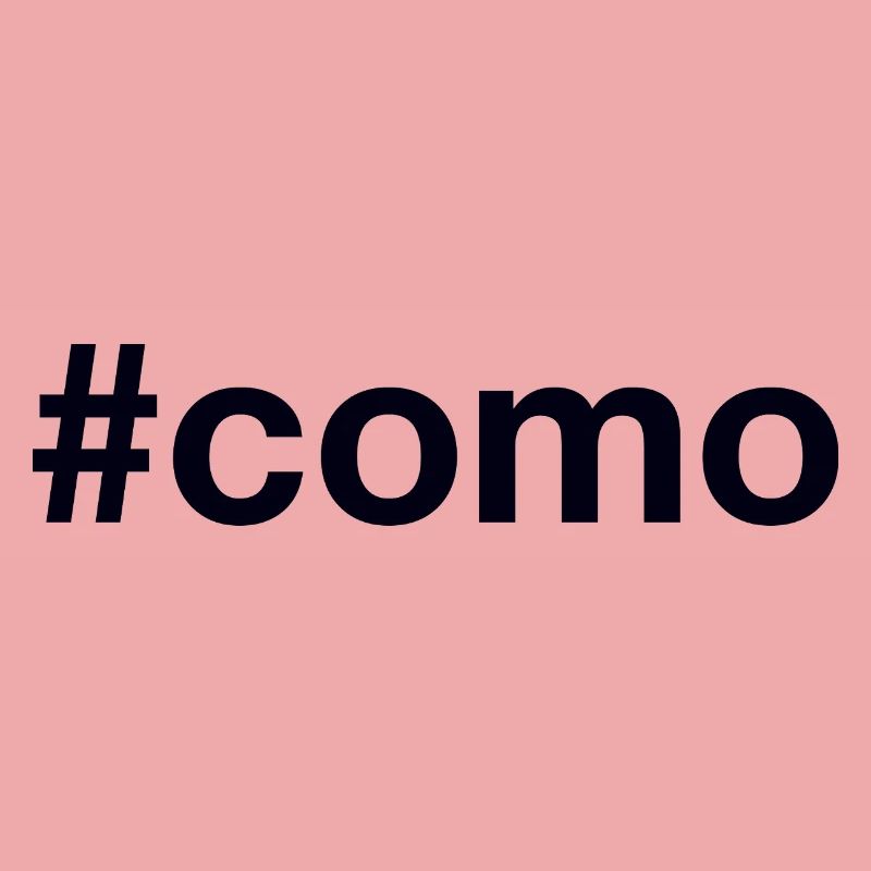 COMO Hashtag