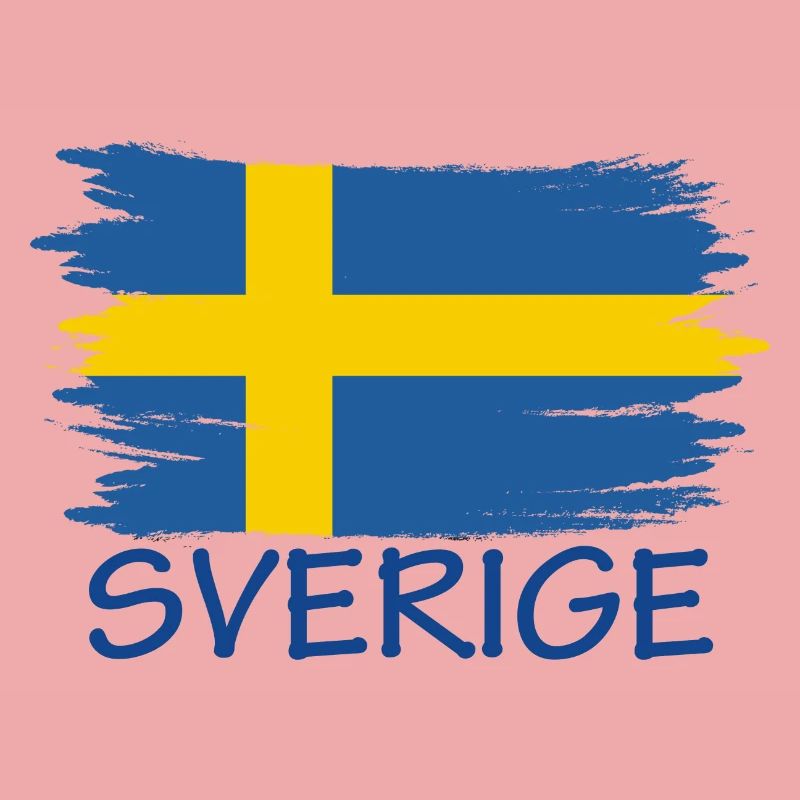 Sverige Suède Suède Conception du drapeau de la Suède