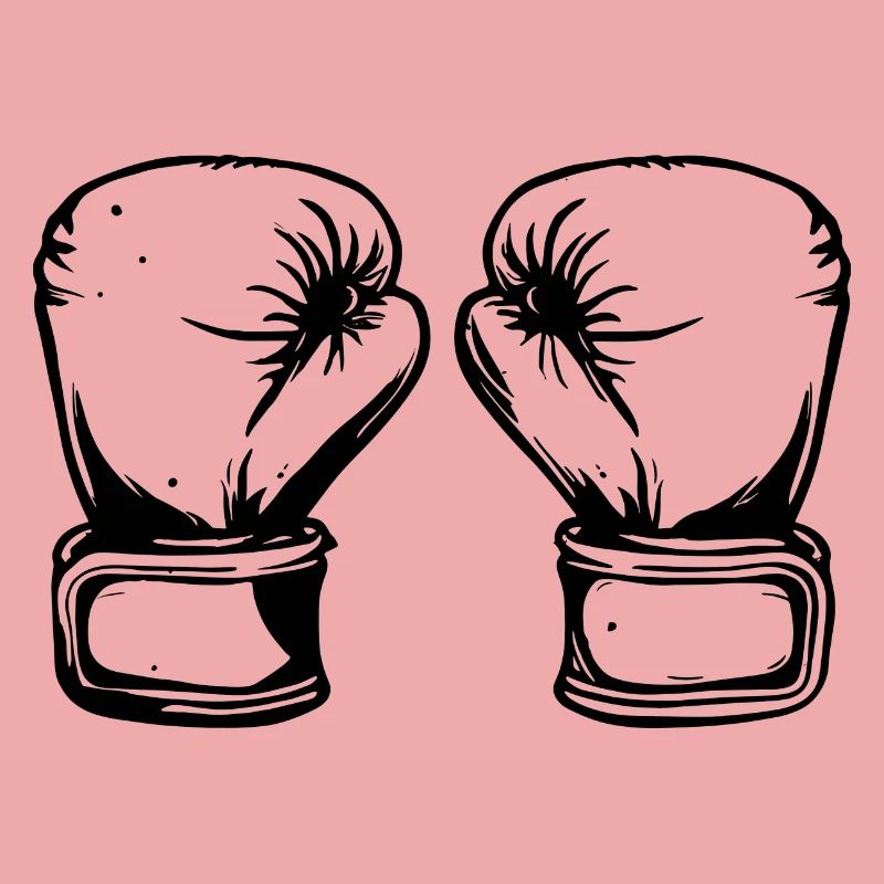 Dessin de gants de boxe