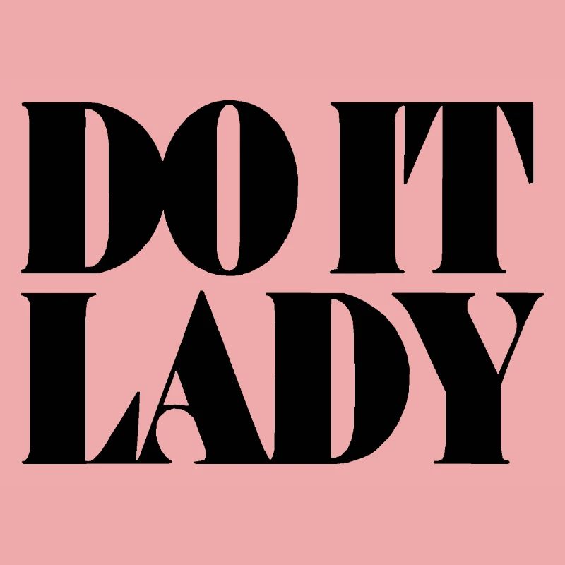 do it lady - schwarz