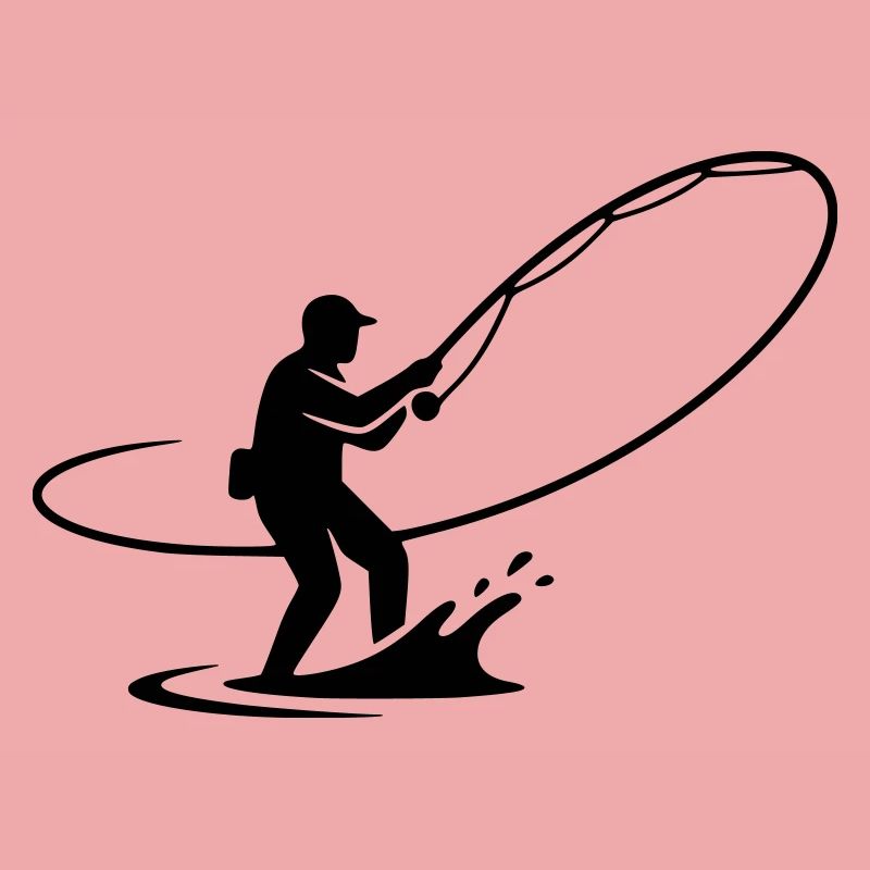 Dynamic Angler Casting Rod Vector