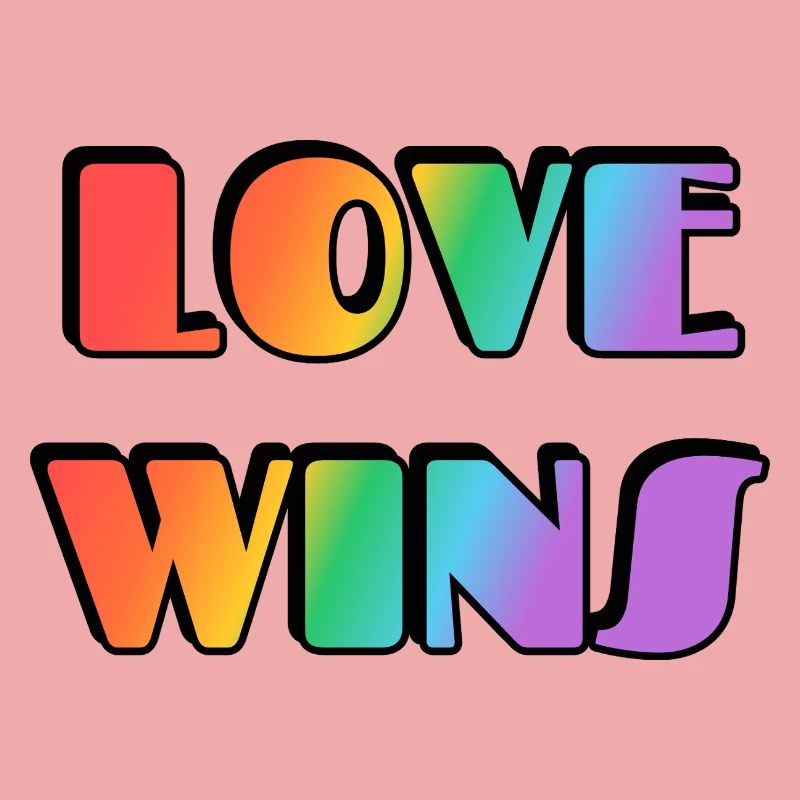 Love Wins Rainbow Gradient