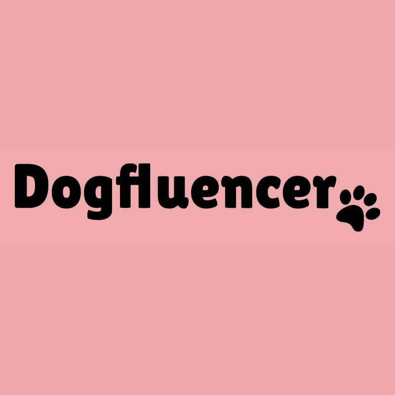 Dogfluencer influencer design gift