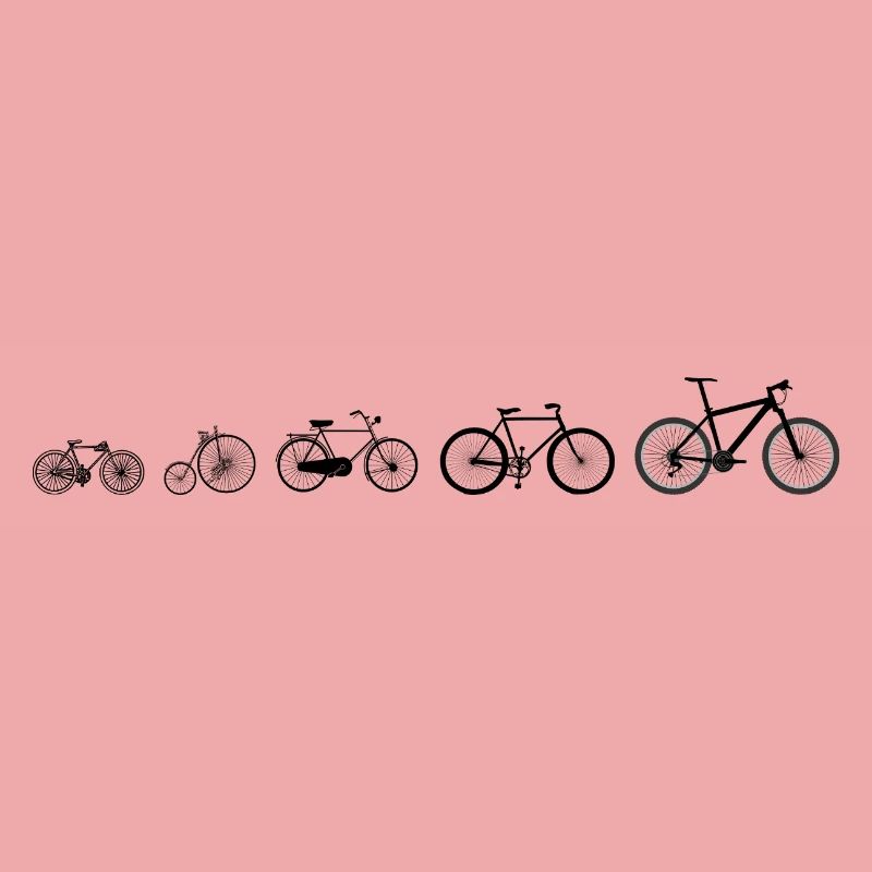 Evolutionsentwicklung des Radfahrens