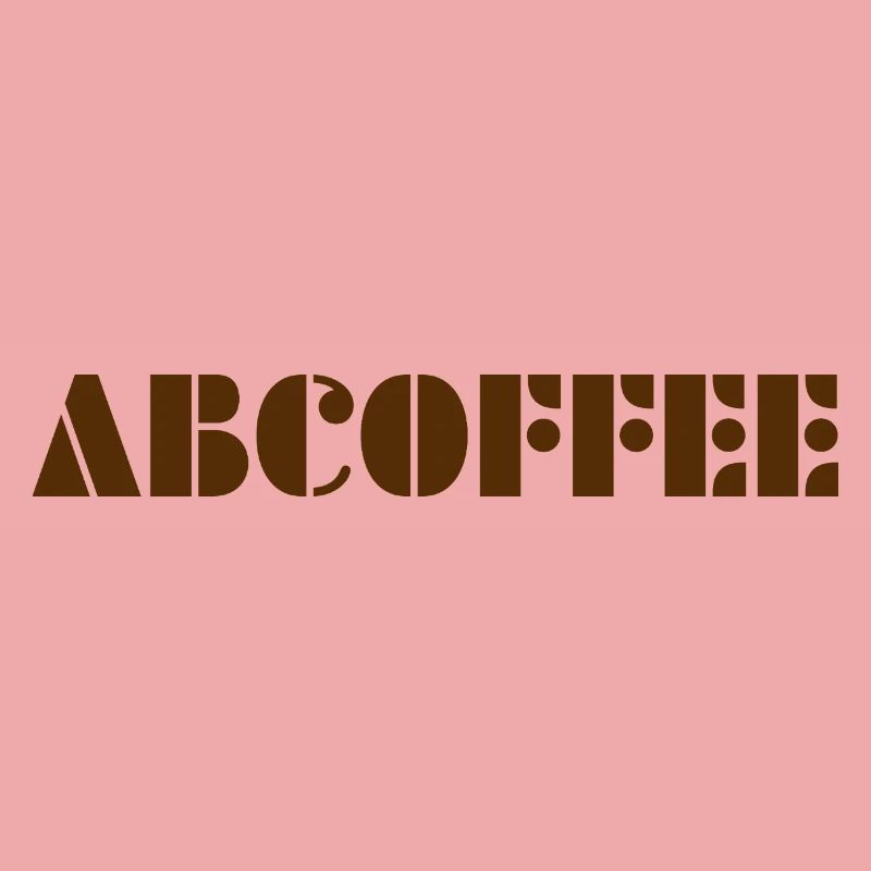 Coffee alphabet