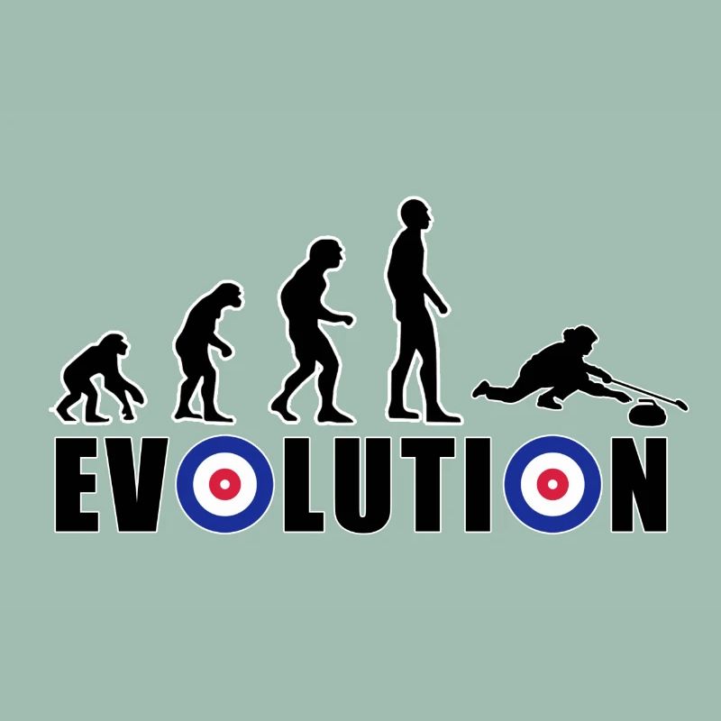 EVOLUTION CURLING Eisstockschießen Geschenk Winter