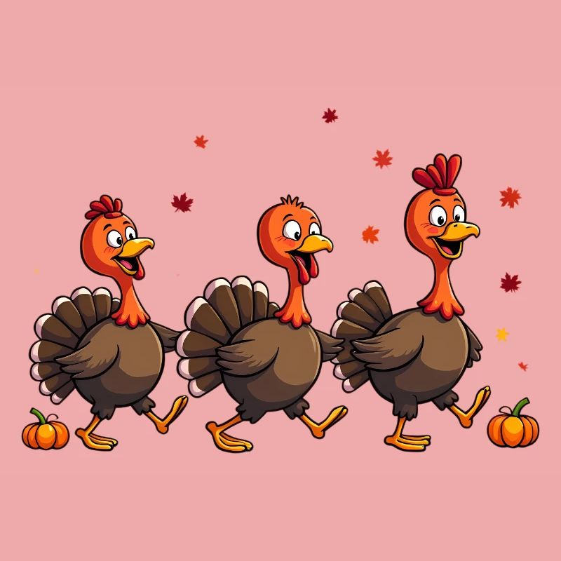Bébé dinde de Thanksgiving