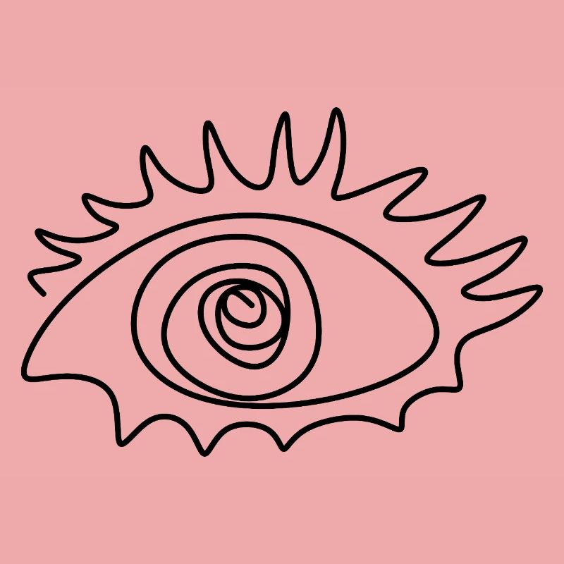 Abstraktes Augendesign