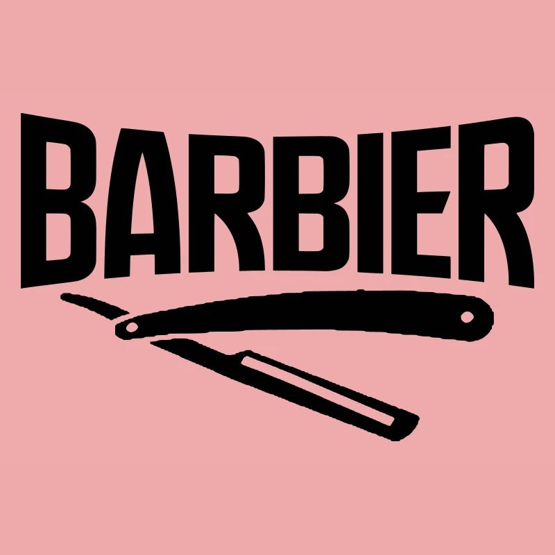 barbier barbier viking bart barbe coiffeur autocollant