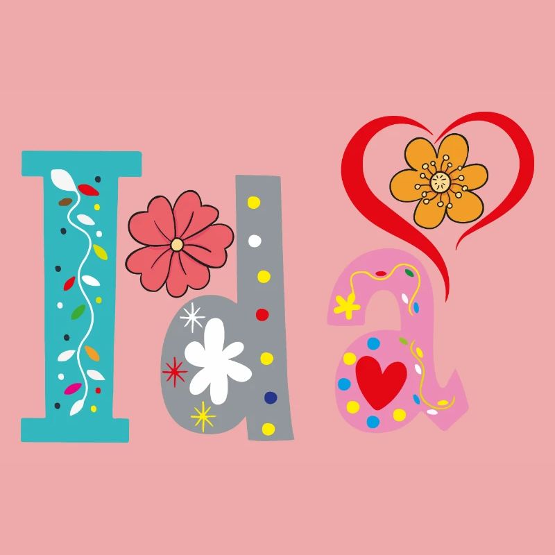 Personalized Ida Name