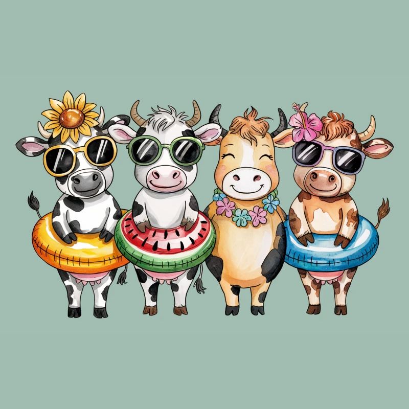 Summer cows