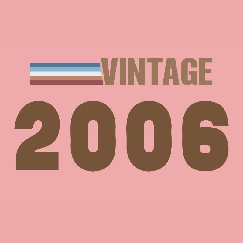 20 Years 2006 Handwritten Script T-Shirt