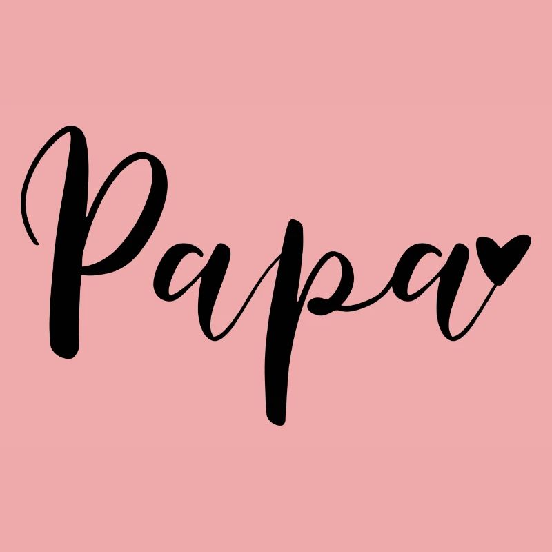 Papa Herz Geschenkidee