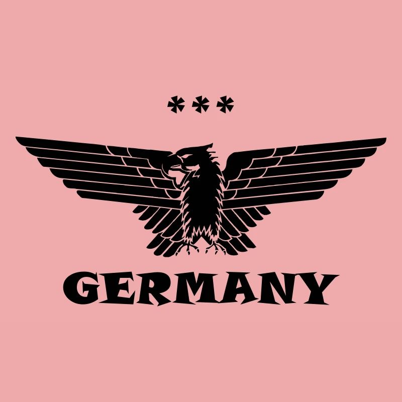 Deutsdchland Adler Germany black