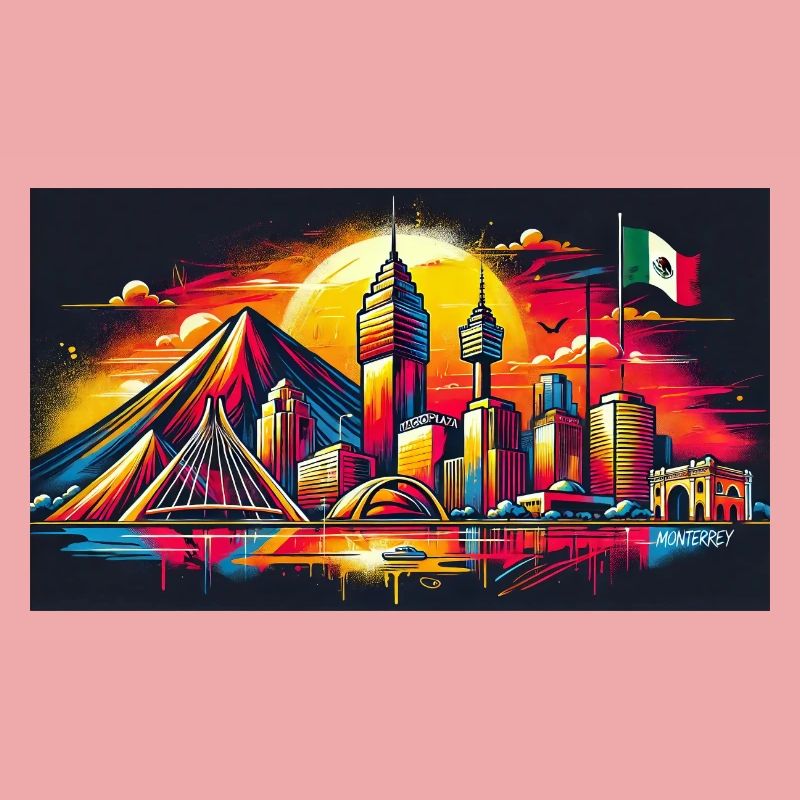 Monterrey Mexiko Kunst Design