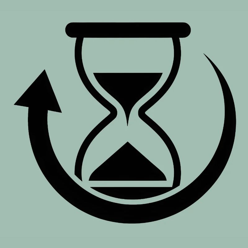 Time rotation graphics
