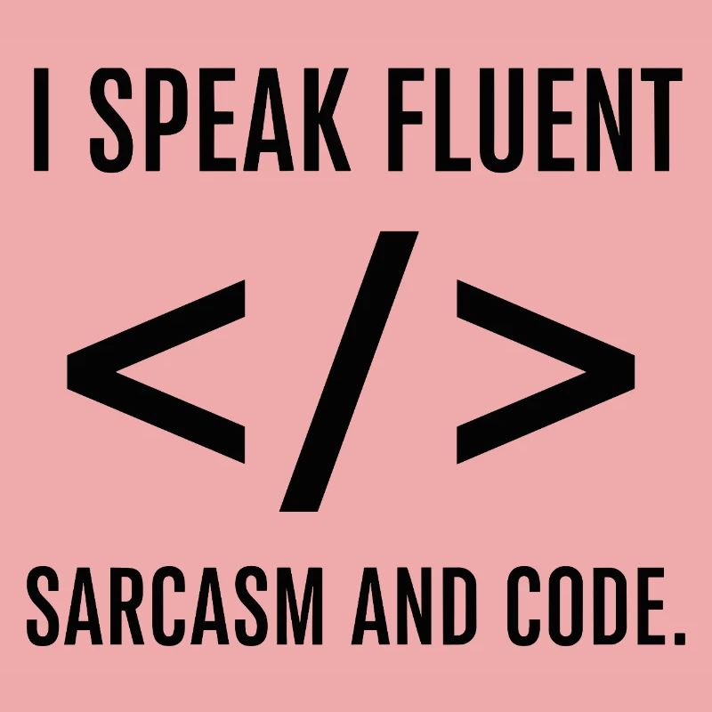 Ich spreche fließend Code