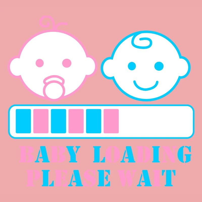 BABY LOADING BITTE WARTEN