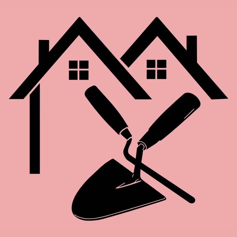 Construction de maison joint maçon clou et truelle