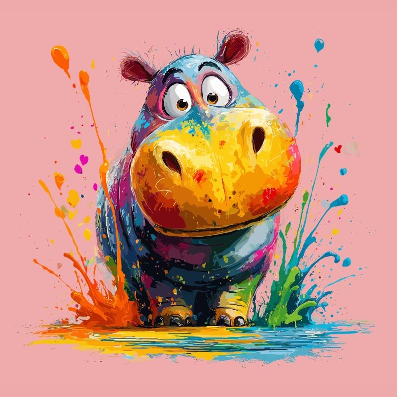 Bunter Hippo Splash