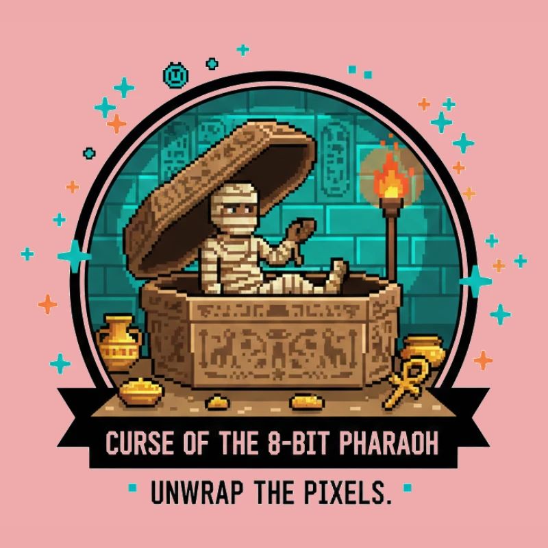 8-Bit Pharao Grabmal