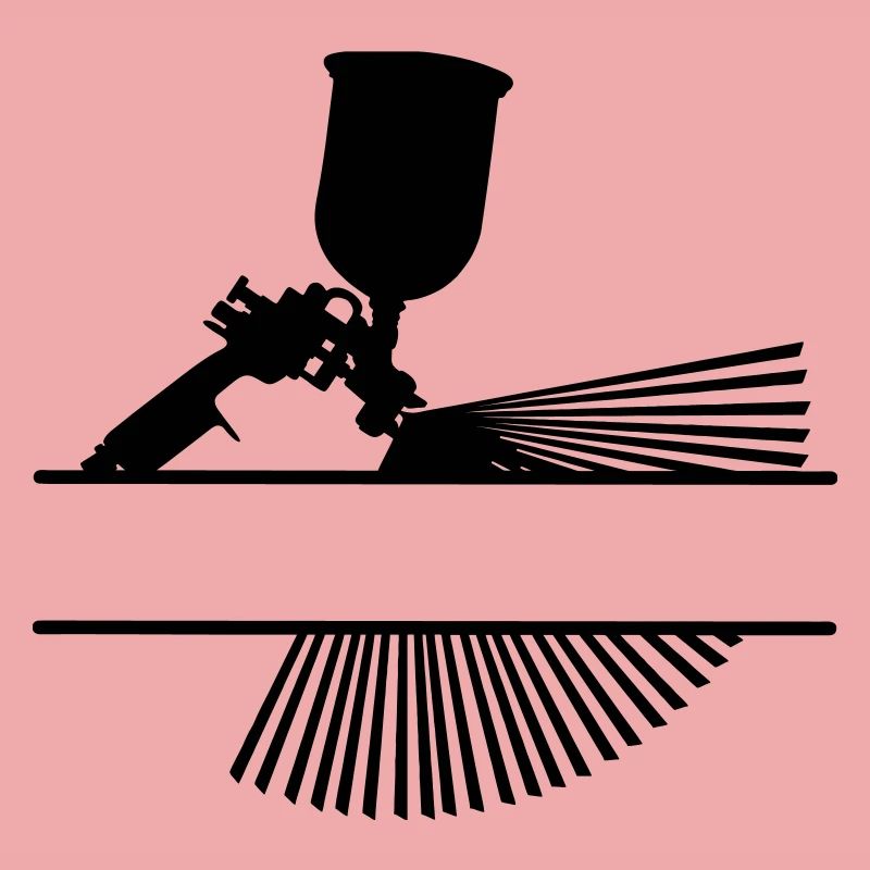 Spray mit Textbanner
