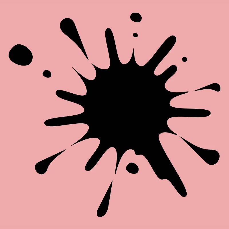 Farbspritzer-Bild*