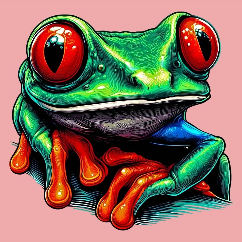 Rotäugiger Laubfrosch