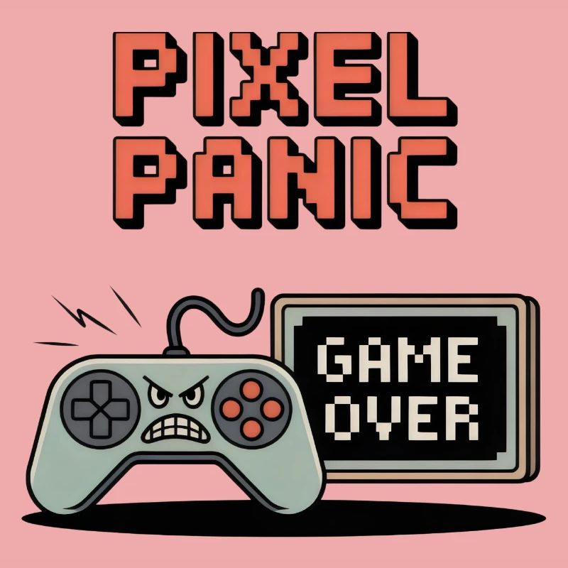 Pixel Panic – Game Over Rage Mode