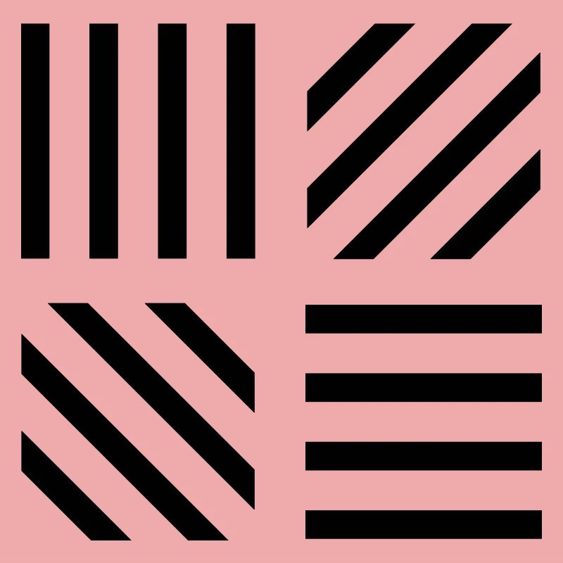graphic stripe pattern