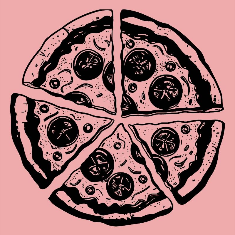 Dessin de pizza