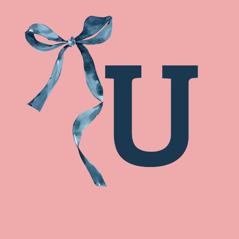 Monogram U Geschenkidee