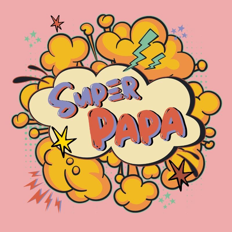 Super Papa Comic Explosion