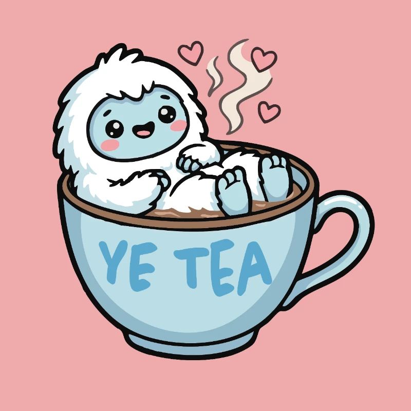 Yeti im Teebecher