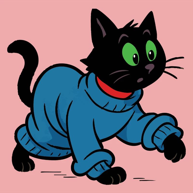 Meeko en pull oversize