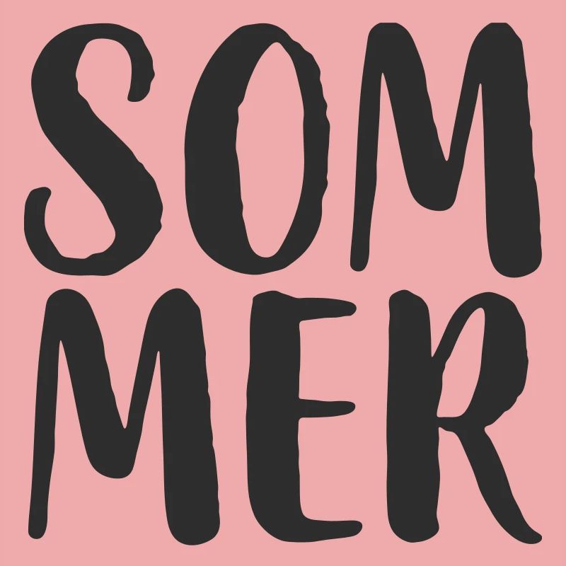 Sommer Handlettering Stil