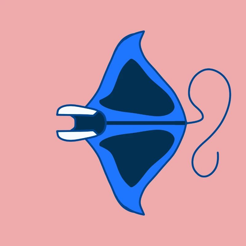 Manta Linear Blue stilisiert