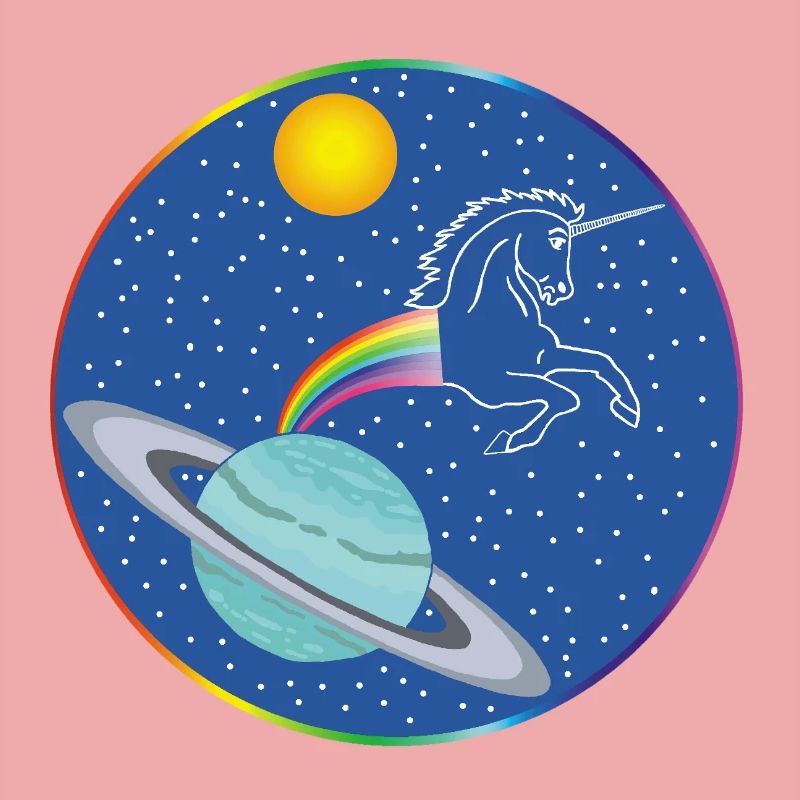 Regenbogen-Einhorn