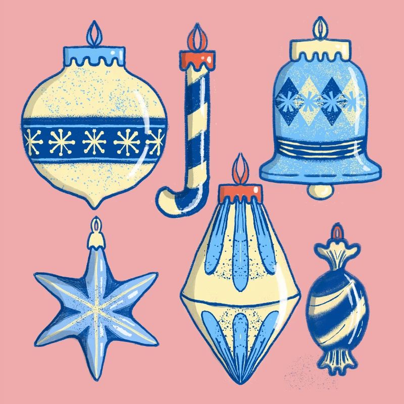 Frostige Ornamente