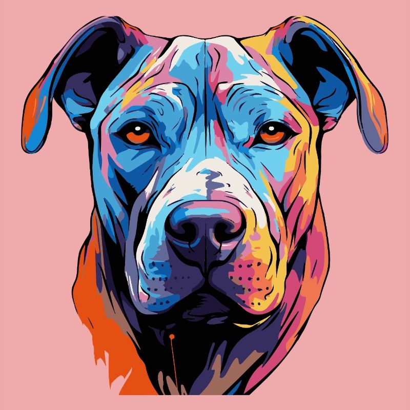 Dog Comic Pop Art
