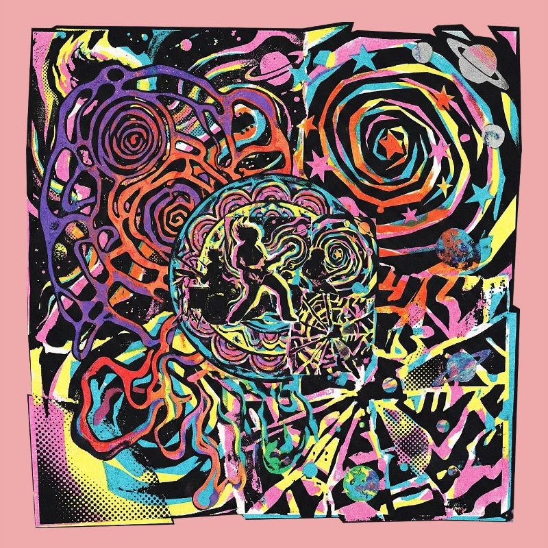Psychedelic Rock Party Moon