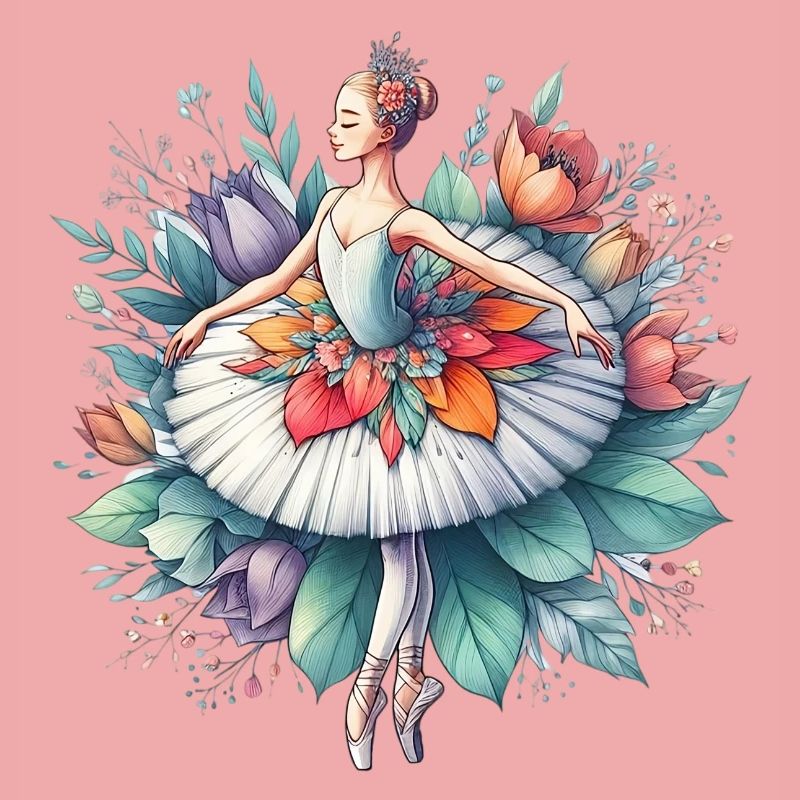 Ballet dancer with tutu